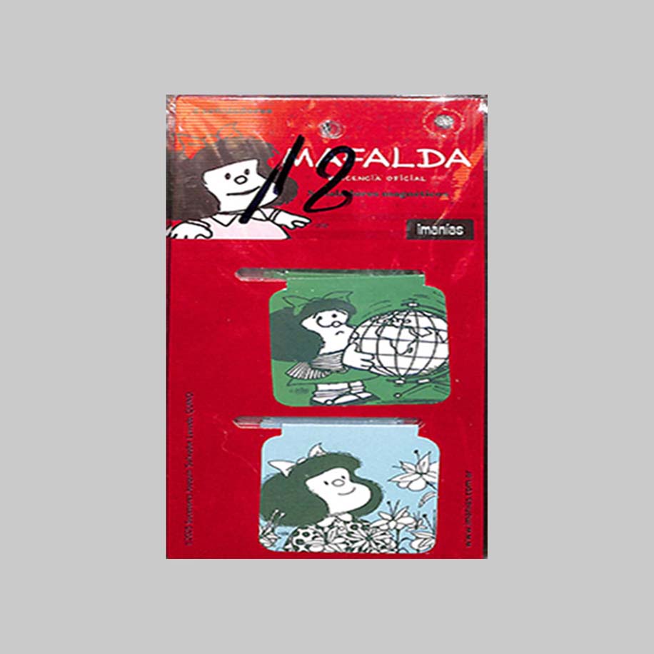 SEÑALADORES MAGNETICOS MAFALDA X2       