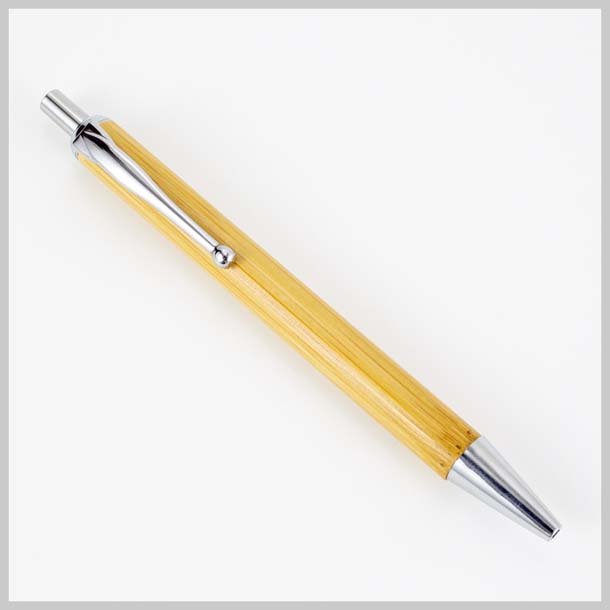 BOLIGRAFO BAMBOO NEGRO RETRACTIL        
