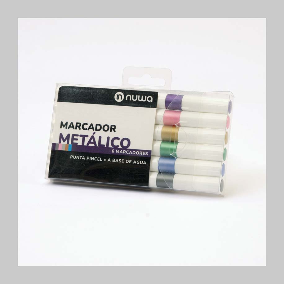 RESALTADORES METALICOS X6               